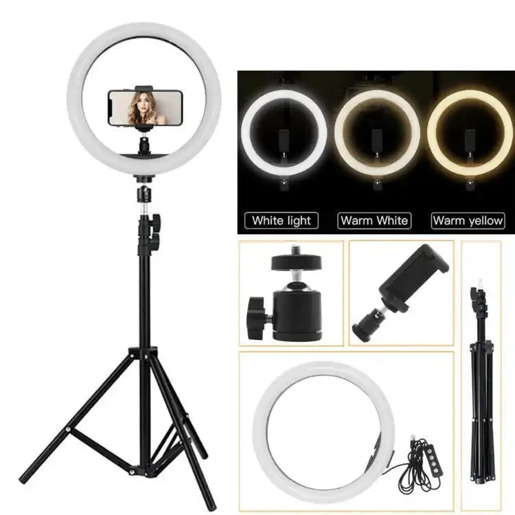 Selfie Ring Lamp Trépied Ring Light Photographie LED Rim Of Ring